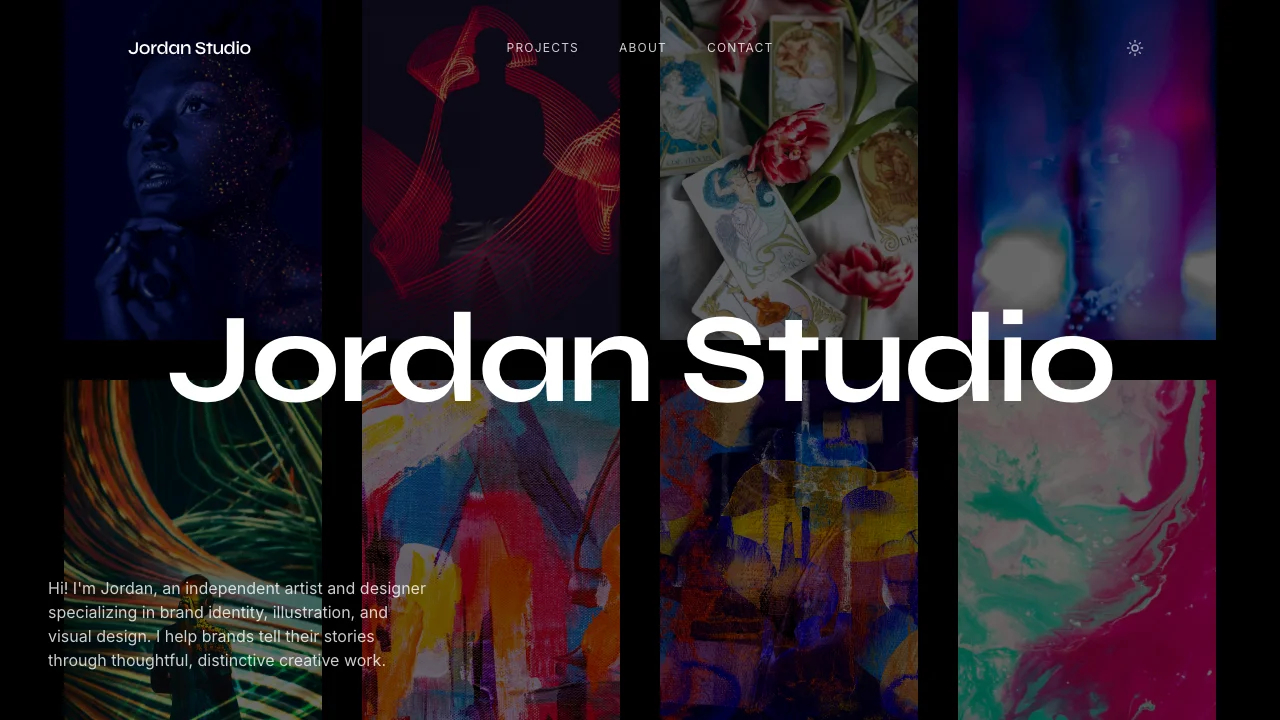 Loading preview of Prompt Frame Creative Portfolio